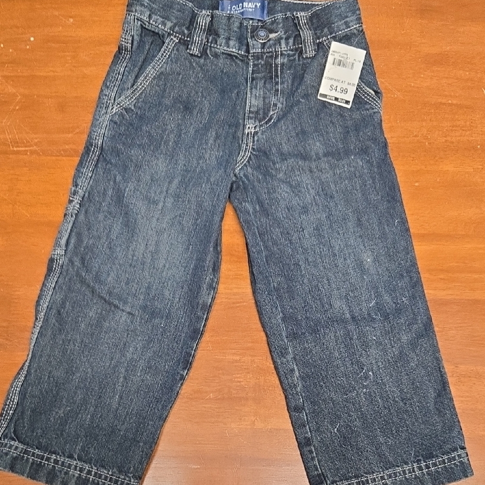 Old Navy Relaxed Fit Boys' Dark Wash Jeans